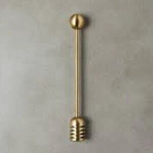 CB2 Gold Bumble Honey Dipper - New - Rare/Discontinued